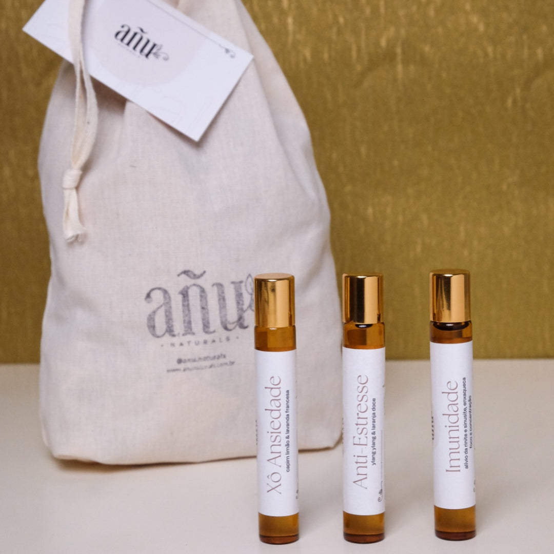 Presente Añu - Trio Roll-on Autocuidado Aromaterapia