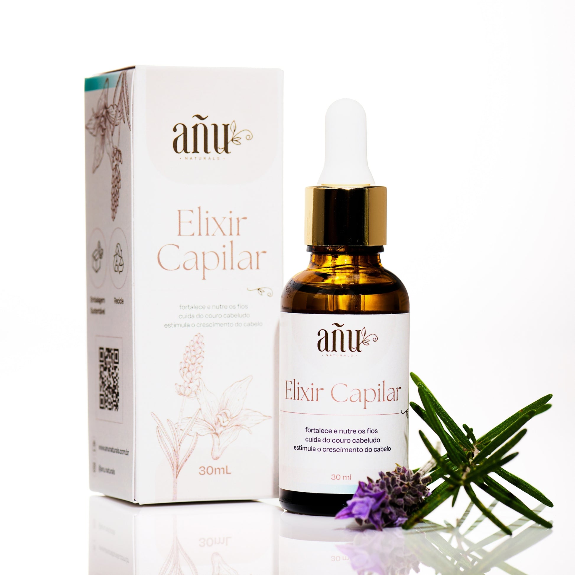 Kit Duafe - Elixir Capilar + Touca de Cetim