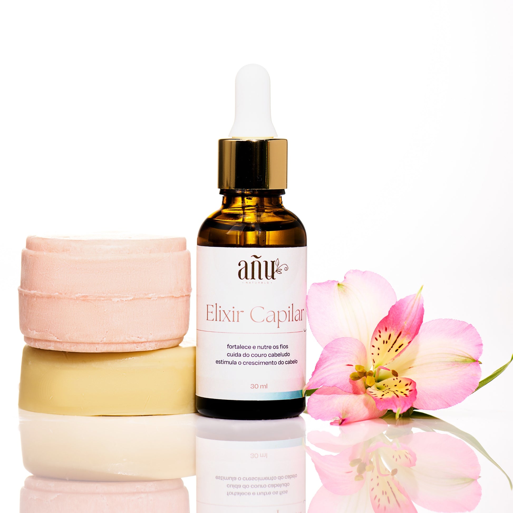 Kit Trio Capilar Shampoo + Condicionador + Elixir