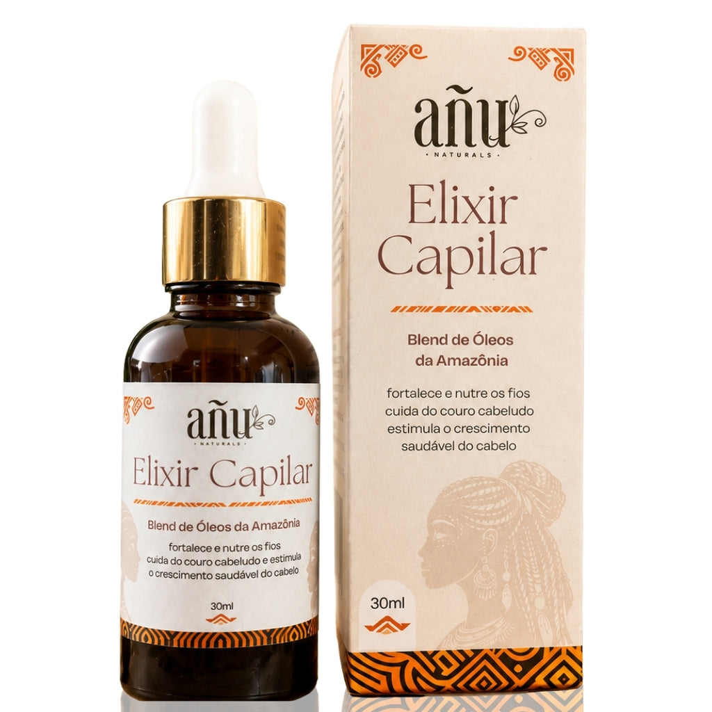 Elixir Capilar 30ml - Blend de Óleos da Amazônia