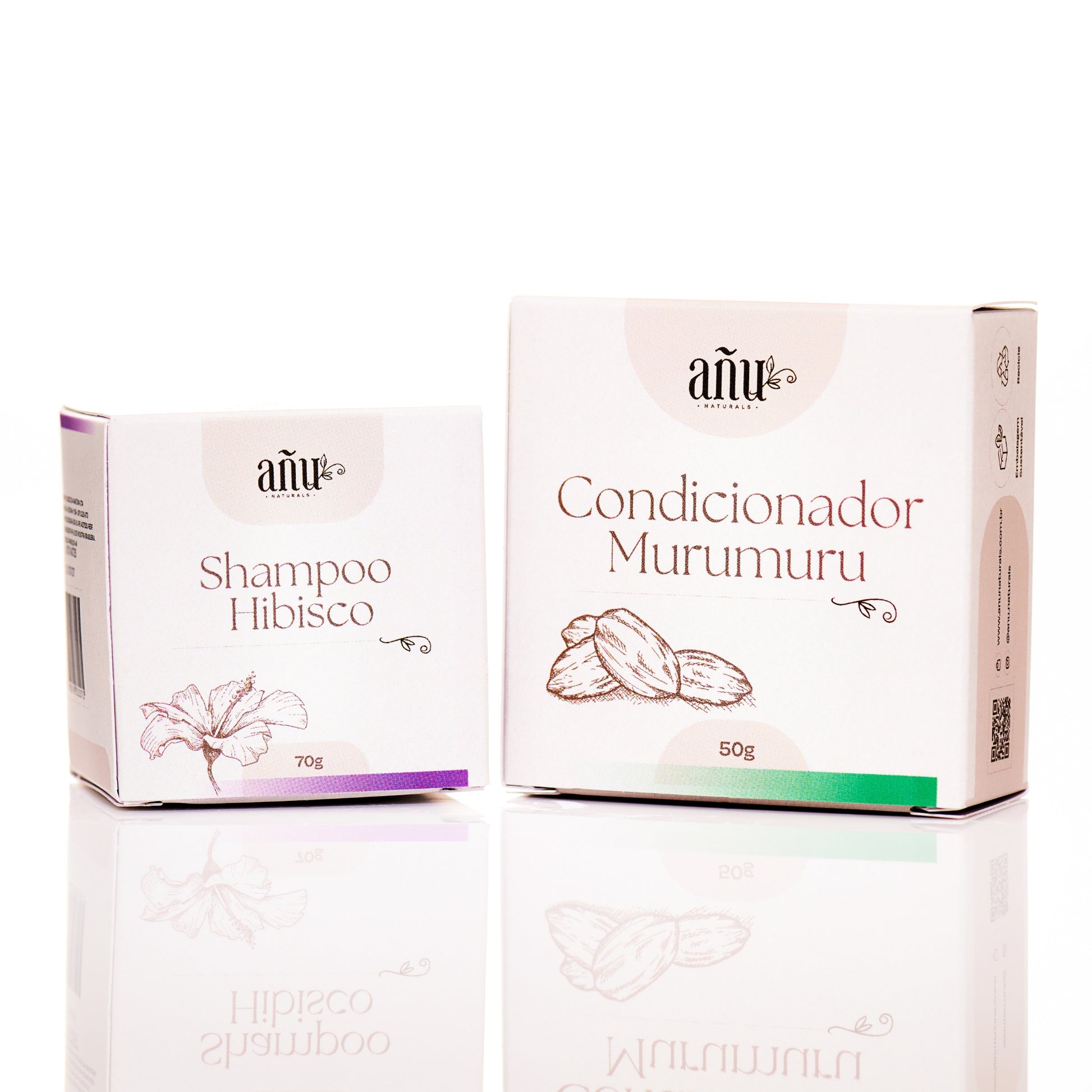 Kit Duo Capilar - Shampoo Hibisco + Condicionador Murumuru