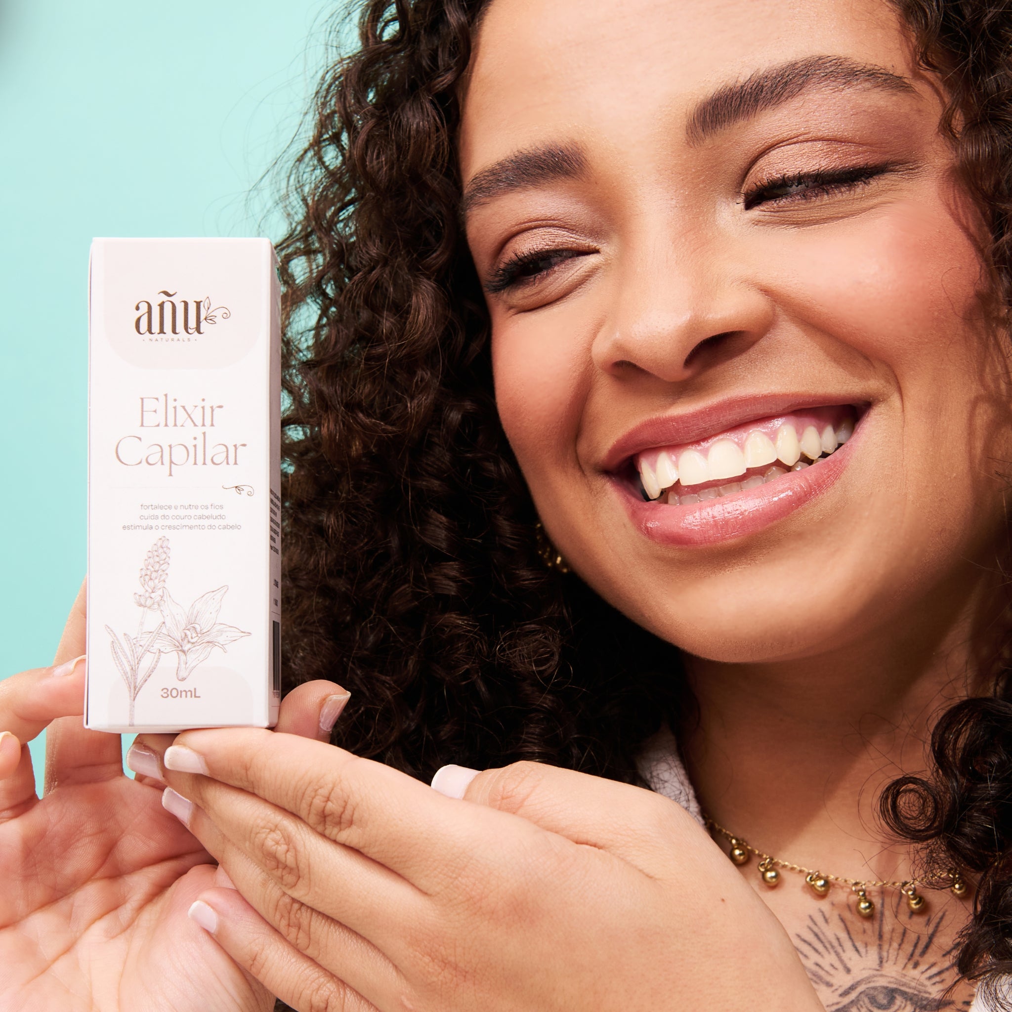 Elixir Capilar 30ml - Blend de Óleos da Amazônia – Añu Naturals