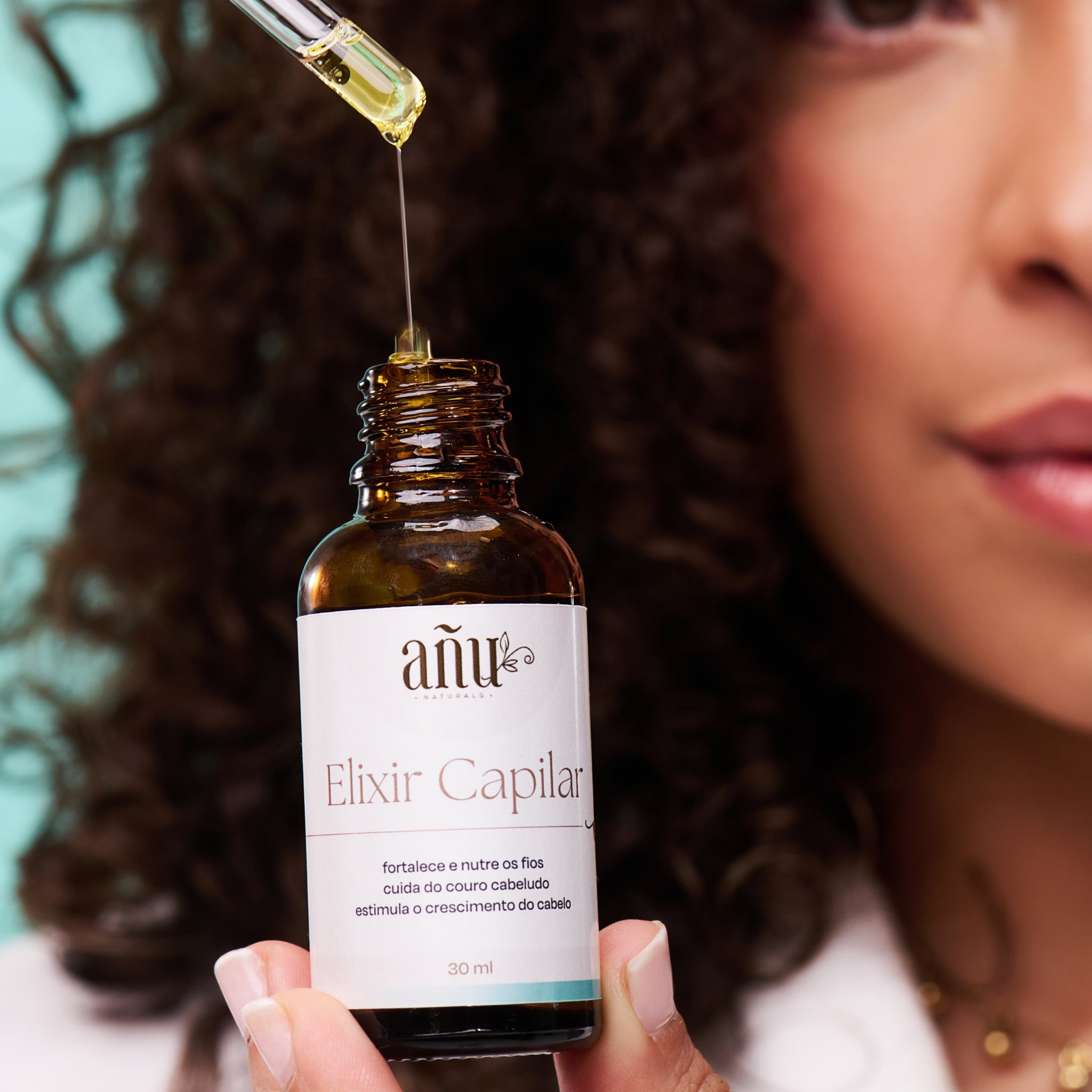 Elixir Capilar 30ml - Blend de Óleos da Amazônia – Añu Naturals