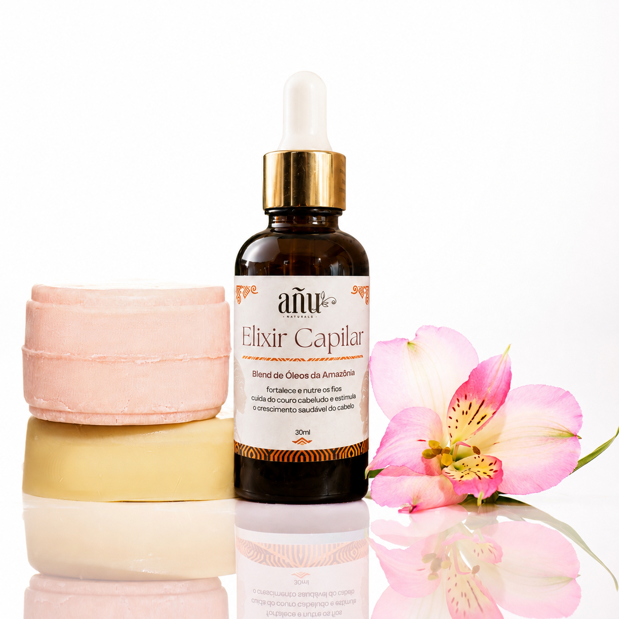 Kit Trio Capilar Shampoo + Condicionador + Elixir