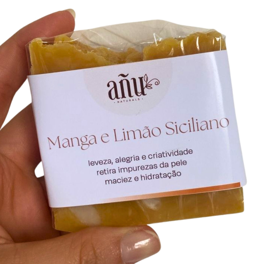 Sabonete em barra - Manga com Limão Siciliano 100g