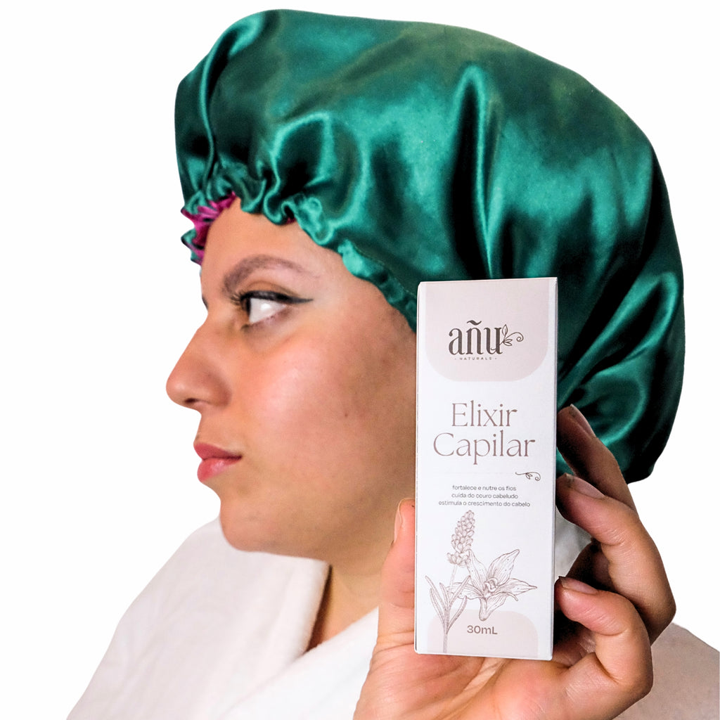 Kit Duafe - Elixir Capilar + Touca de Cetim