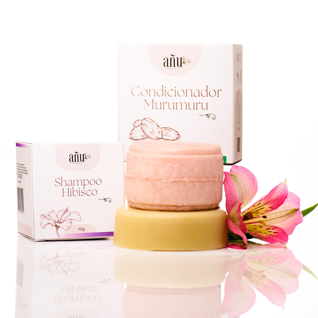 Kit Duo Capilar - Shampoo Hibisco + Condicionador Murumuru